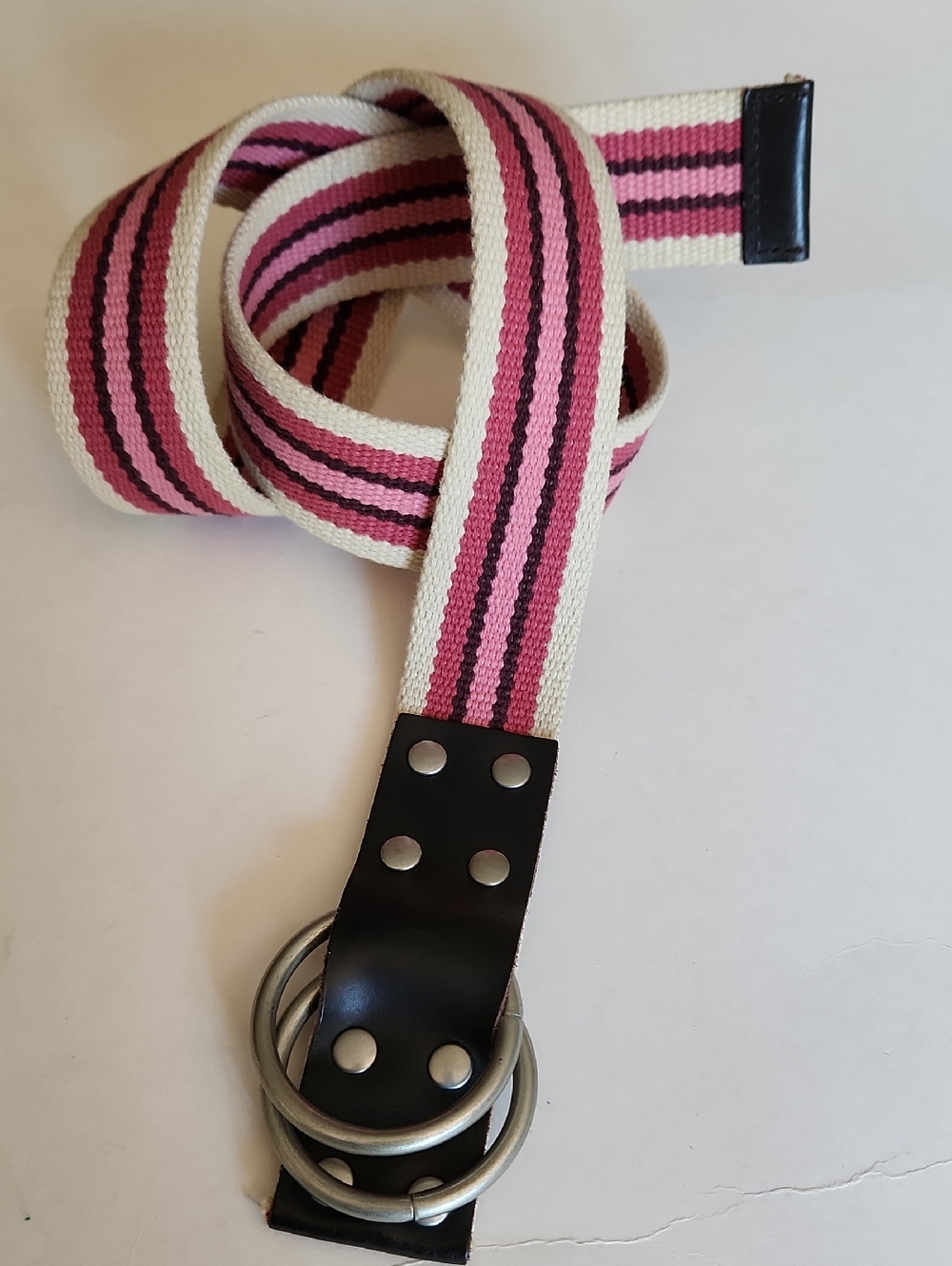 Jacob Connection / Striped Pink Canvas